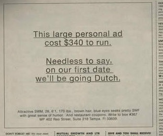 Five Advertising Lessons From The Personals