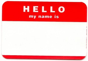 Name Tag